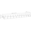 vidaXL Dog Kennel Silver Steel Extra Large Tough Dog Kennel