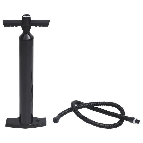 vidaXL Hand Pump Black Plastic Compact Portable Hand Pump