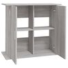 vidaXL Aquarium Stand Gray Sonoma Engineered wood Aquarium Stand
