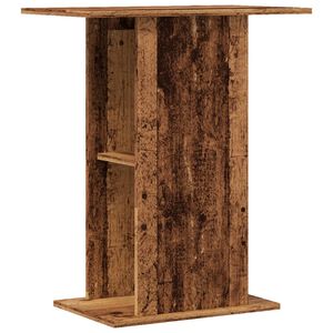 vidaXL Aquarium Stand Old wood Engineered wood Medium Aquarium Stand