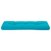 vidaXL Pallet Cushion Turquoise 47.2"x15.7"x4.7" Fabric