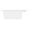 vidaXL Kitchen Sink White 79 x 50 x 31 cm Granite