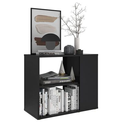vidaXL Side Cabinet Gray 23.6"x11.8"x19.7" Engineered Wood