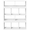 vidaXL Room Divider White Engineered Wood 39.4x13.0x49.4 in Room Divider