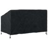 vidaXL Garden Bench Cover 62.99 x 39.37 x 24.02 / 35.04 in