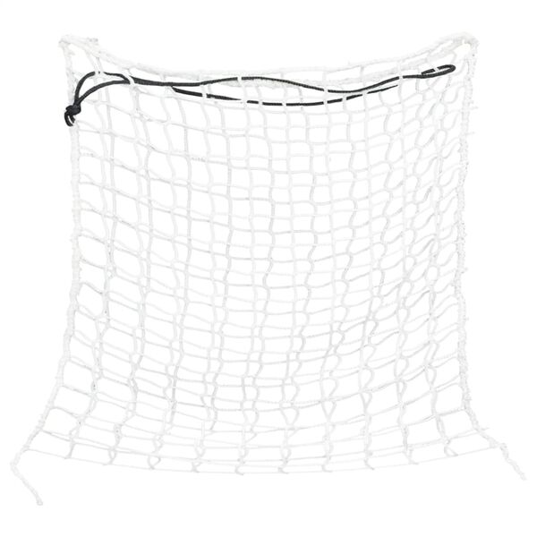 vidaXL Hay Net Set of 2 White Polypropylene 39.4 x 39.4 in Durable