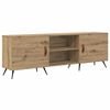 vidaXL TV Cabinet Artisan oak 59.06 x 11.81 x 19.69 in Engineered wood