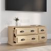vidaXL TV Cabinet Sonoma Oak Engineered Wood Medium TV Cabinet