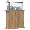 vidaXL Aquarium Stand Artisan Oak Engineered wood Medium Aquarium Stand