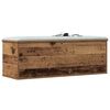 vidaXL Storage Box Old Wood 40.16 x 13.78 x 13.78 in Engineered Wood