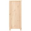 vidaXL Sideboards 2 pcs 15.7"x13.8"x31.5" Solid Wood Pine
