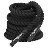 vidaXL Battle Rope Black 49.2 ' 24.3 lb Polyester