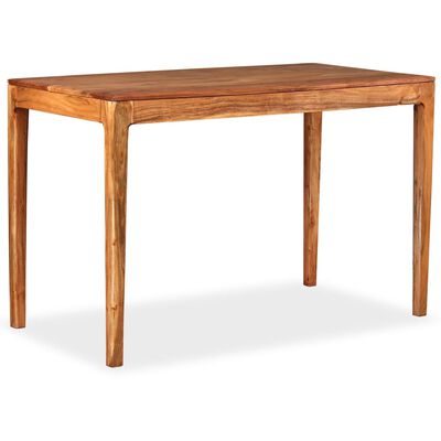 vidaXL Dining Table Solid Wood 46.5"x23.6"x29.9"