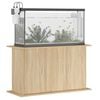 vidaXL Aquarium Stand Sonoma oak Engineered wood 39.8 x 16.1 x 22.8 in