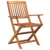 vidaXL Garden Dining Set Natural wood Solid Acacia wood Standard
