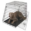 Kerbl Pet Crate Black Metal 42.1 x 29.1 x 33.5 in Collapsible