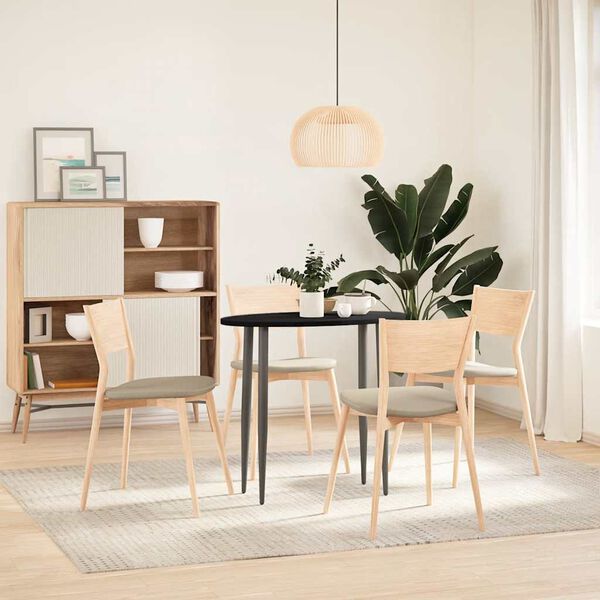 vidaXL Table Top Dark Brown Solid Oak Wood 31.5 x 15.7 in Durable