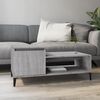 vidaXL Coffee Table Gray Sonoma Engineered wood Medium Coffee Table