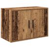 vidaXL Garage Wall Cabinet Old Wood Engineered Wood