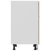 vidaXL Drawer Bottom Cabinet Sonoma oak Engineered wood 23.6x18.1x32.0 in