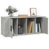 vidaXL TV Cabinet Concrete Grey Engineered Wood Medium TV Cabinet