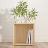 vidaXL Side Table Sonoma oak Engineered wood Compact Corner Table
