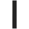 vidaXL Book Cabinet Black Oak 61.02 x 9.45 x 62.99 in Engineered Wood