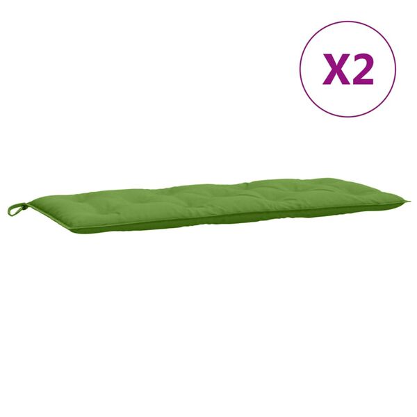 vidaXL Garden Bench Cushion Melange Green