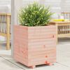 vidaXL Garden Planter Natural wood Solid Douglas Fir wood Medium