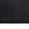 vidaXL Shaggy Rug Black Polyester 78.7 x 108.3 in Shaggy Rug