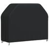 vidaXL BBQ Cover Set of 2 Black 420D Oxford fabric with PU coating Large