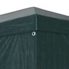 vidaXL Party Tent Green Polyethylene roof and side panels, Steel frame
