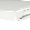 vidaXL Soft-close Toilet Seat with Quick-release Design White