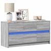 vidaXL TV Cabinet Grey Sonoma Engineered wood Medium TV Cabinet