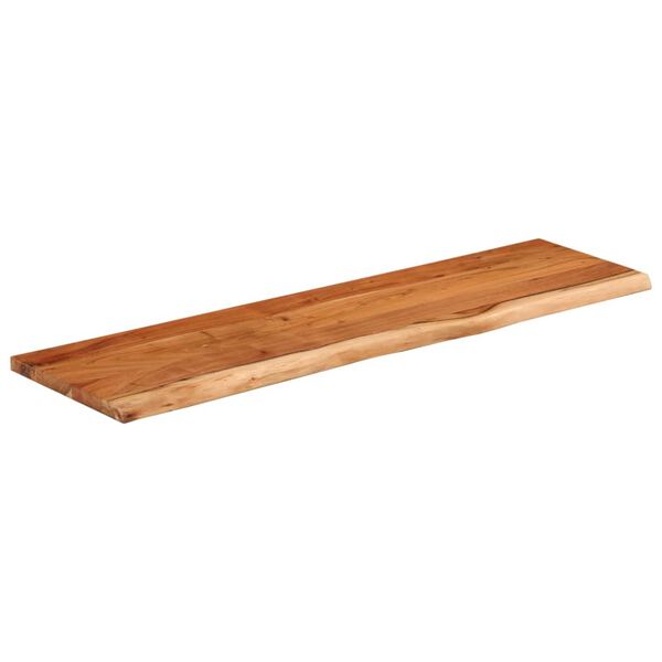 vidaXL Table Top Natural wood Solid acacia wood 47.2x15.7x1.5 in Sturdy