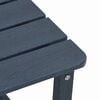vidaXL Garden Lounge Set 3 pcs Navy Blue HDPE