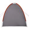 vidaXL Storage Tent Gray and Orange Waterproof
