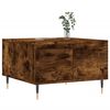 vidaXL Coffee Table Smoked Oak Engineered wood, metal Small Coffee Table