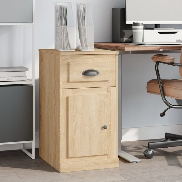 vidaXL Side Cabinet Sonoma oak Engineered wood Medium