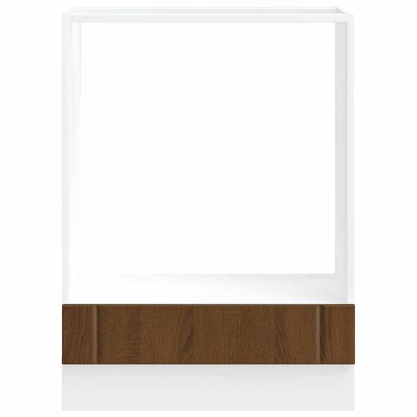 vidaXL Oven Cabinet Brown oak Engineered wood Compact and space-saving