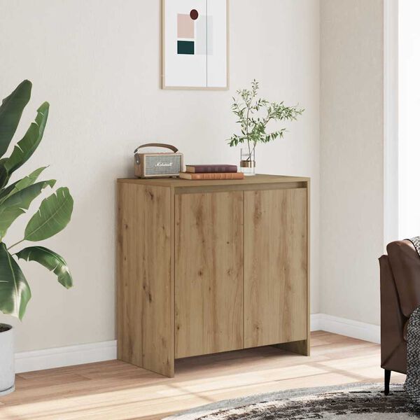 vidaXL Sideboard Artisan Oak Engineered Wood Medium Sideboard