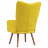 vidaXL Relaxing Chair Mustard Yellow