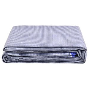 vidaXL Tent Carpet 98.4x78.7" Blue