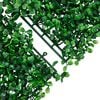 vidaXL Artificial Shrub Leaf Fence 6 pcs Green 19.7x19.7"