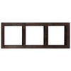 vidaXL Console Cabinet Brown Solid acacia wood 15.7x11.8x43.3 in