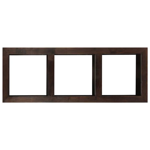vidaXL Console Cabinet Brown Solid acacia wood 15.7x11.8x43.3 in