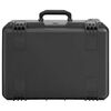 vidaXL Portable Flight Case Black 21.3"x16.3"x11.4" PP
