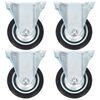 vidaXL Fixed Casters 4 pcs 2.95 "
