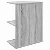 vidaXL Bedside Table Grey Sonoma Engineered Wood Medium Bedside Table