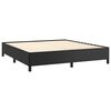 vidaXL Bed Frame Black